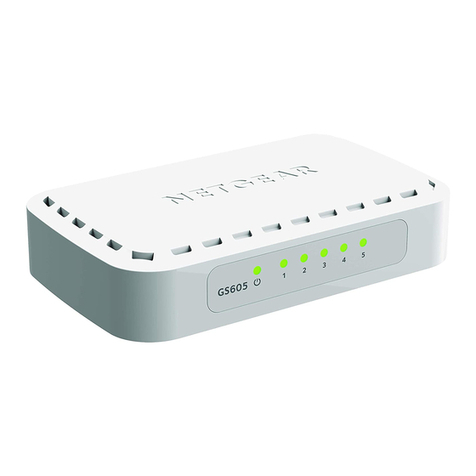 NETGEAR GS605 - Gigabit Desktop Switch User manual