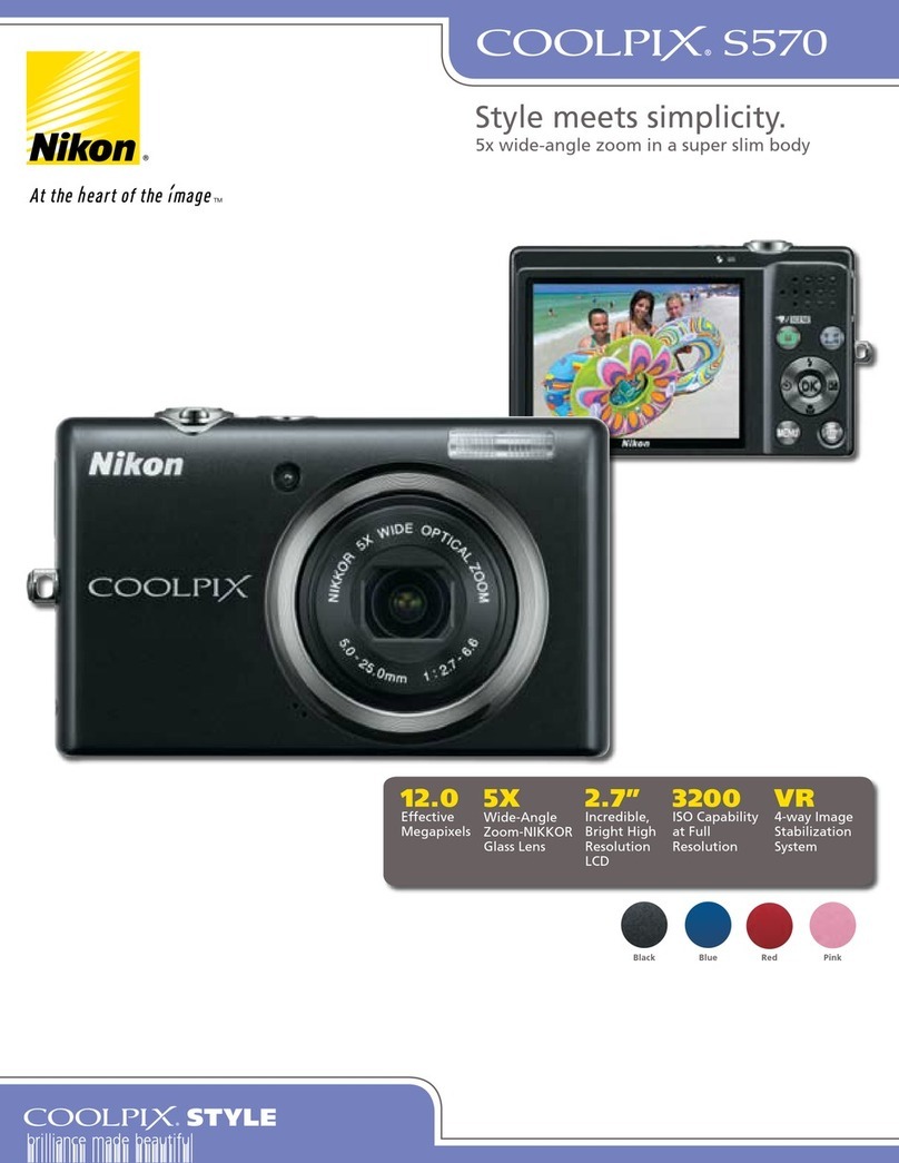 Nikon CoolPix S570 brochure