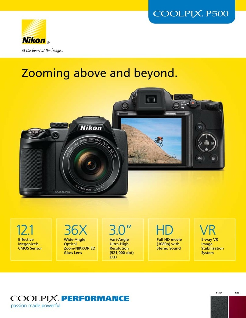 Nikon CoolPix P500 User manual Nikon CoolPix P500 User manual