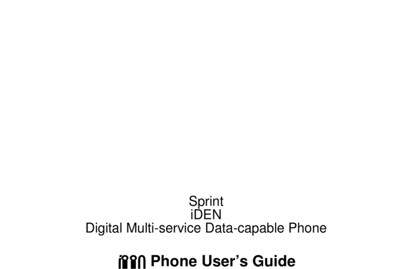 Motorola iDEN i880 User manual