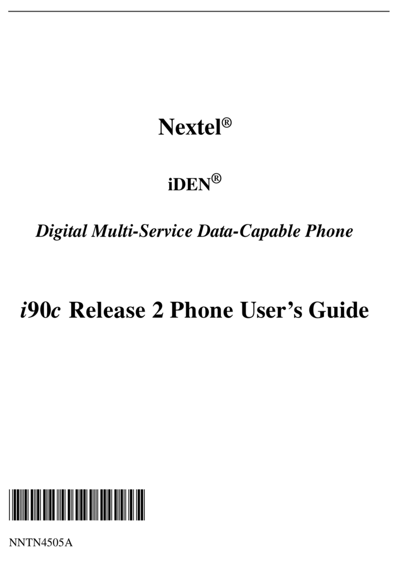 Motorola i90c User manual