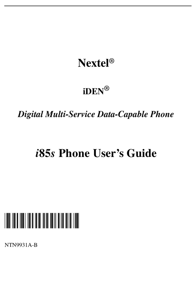 Motorola i85s User manual Motorola i85s User manual
