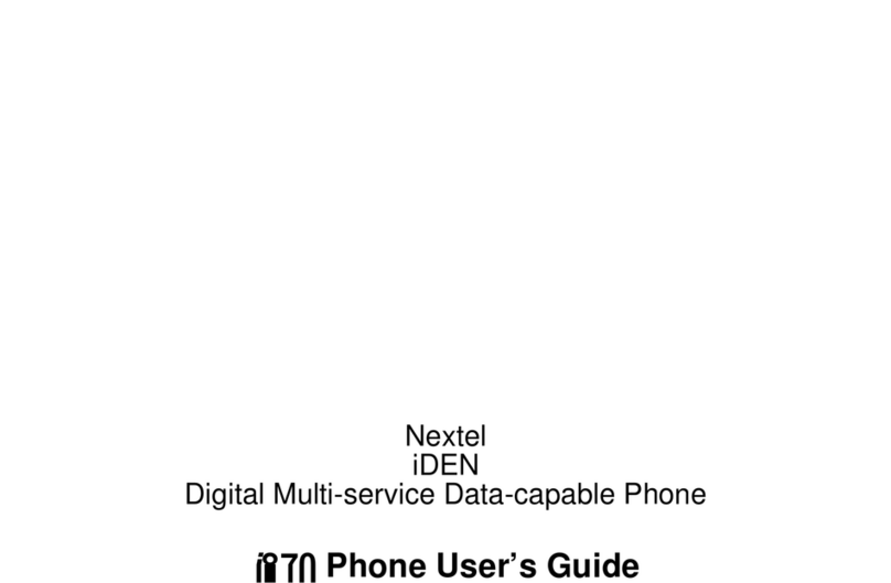 Motorola i870 User manual
