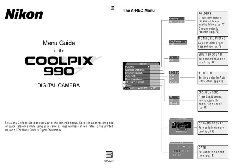 Nikon Coolpix 990 User manual