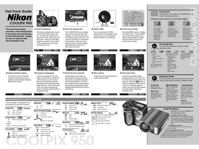 Nikon Coolpix 950 User manual
