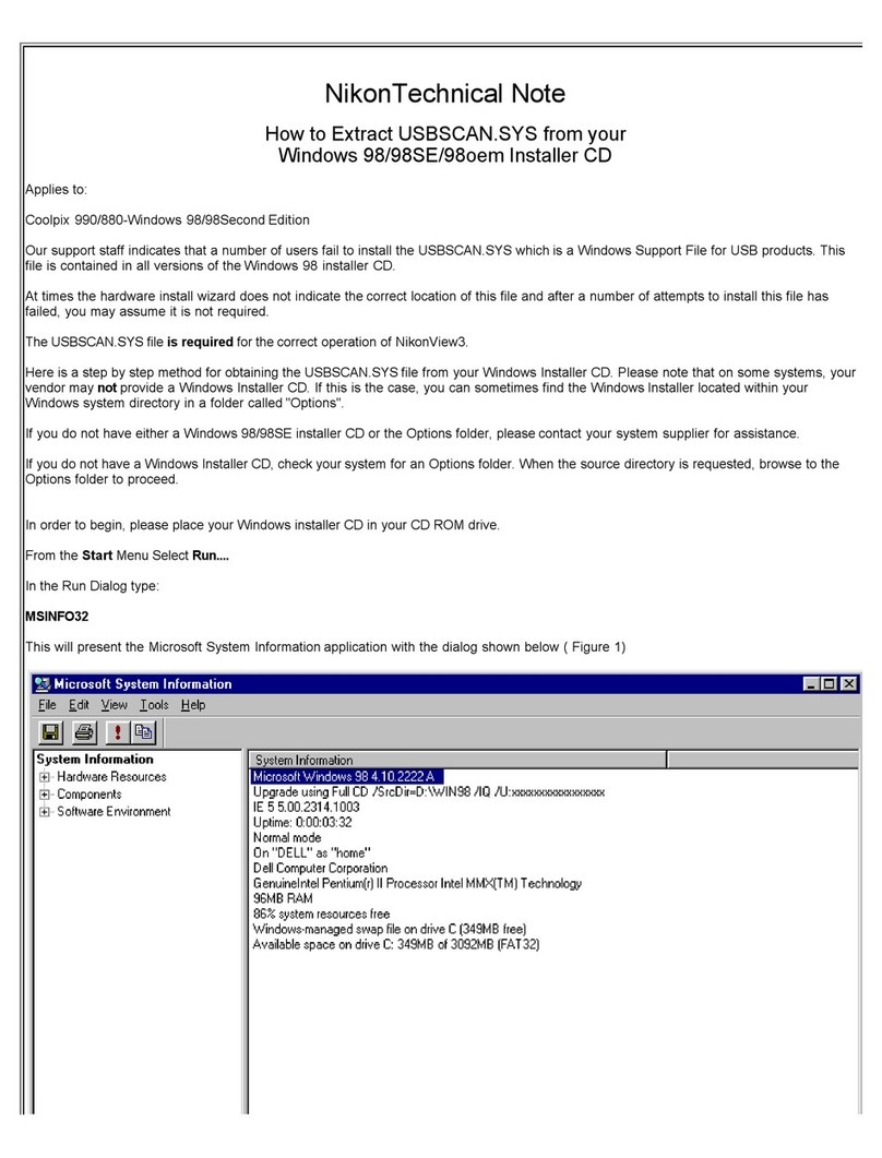 Nikon Coolpix 880 Instruction Manual