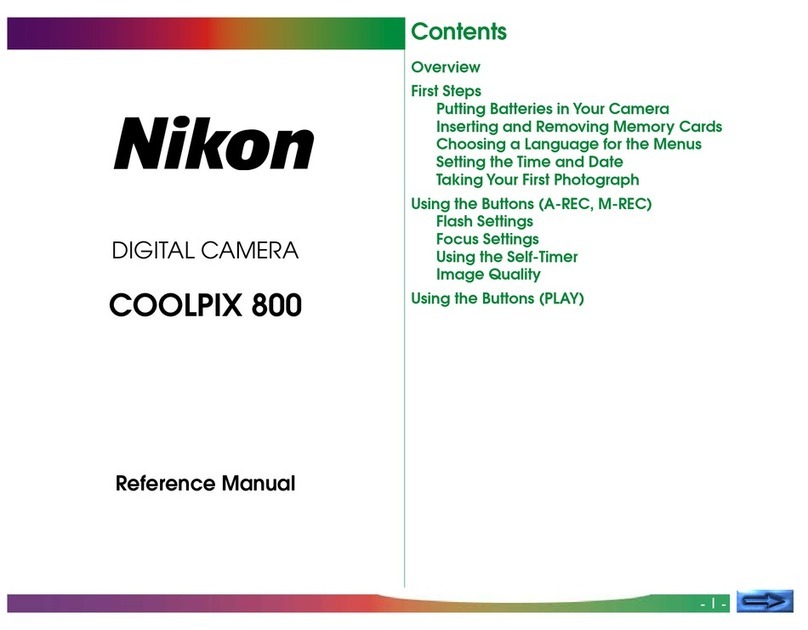 Nikon CoolPix 800 User manual