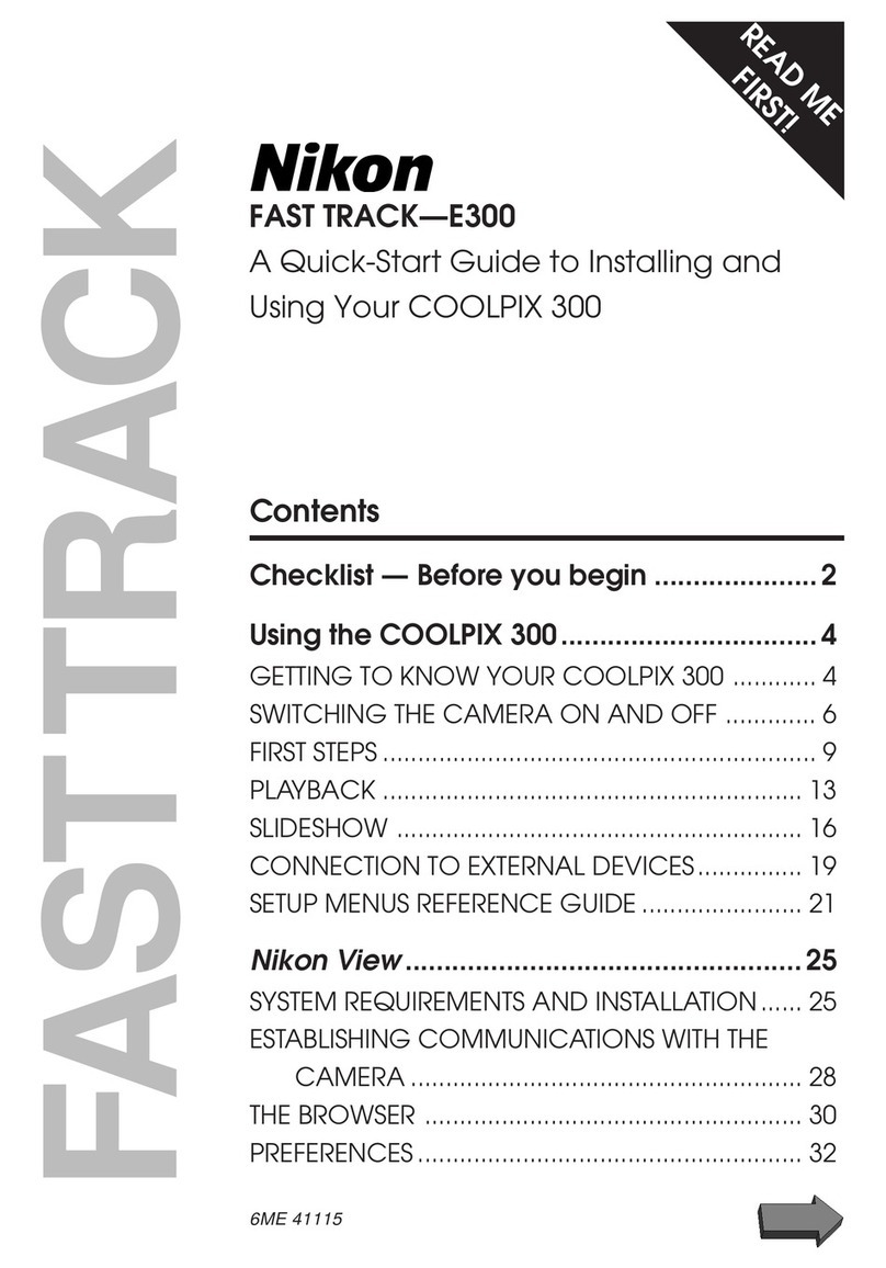 Nikon Coolpix 300 User manual Nikon Coolpix 300 User manual