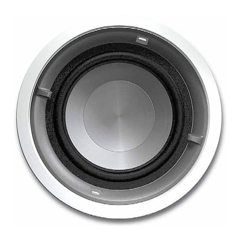 Niles CM950SUB User manual