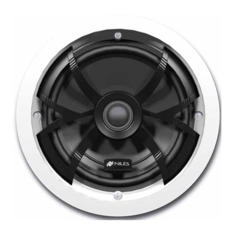 Niles CM750 User manual