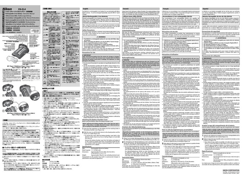 Nikon EN-EL4 instruction manual