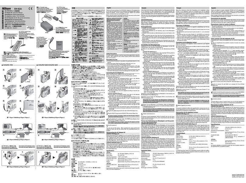 Nikon EH-62A User manual