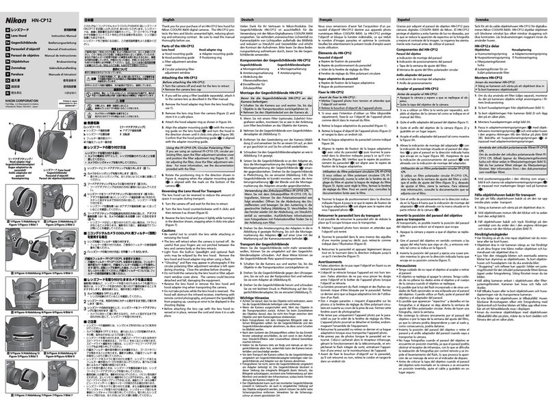 Nikon HN-CP12 instruction manual