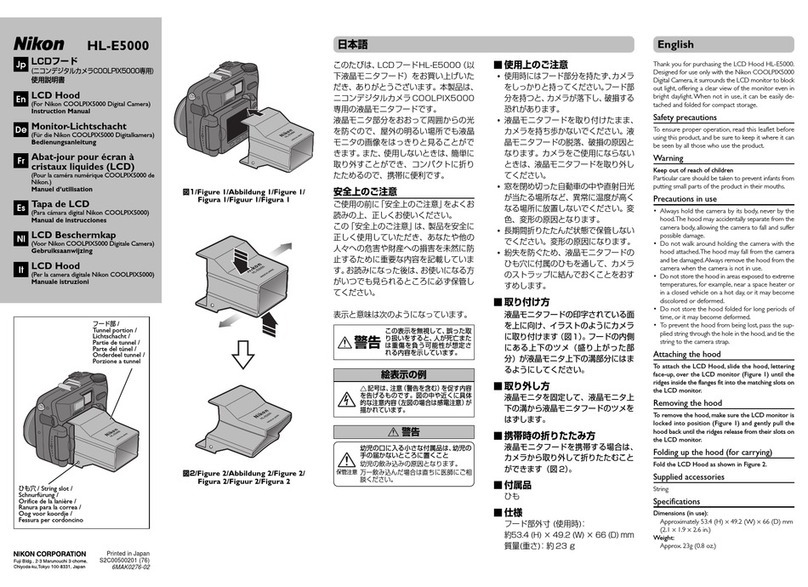 Nikon HL-E5000 User manual