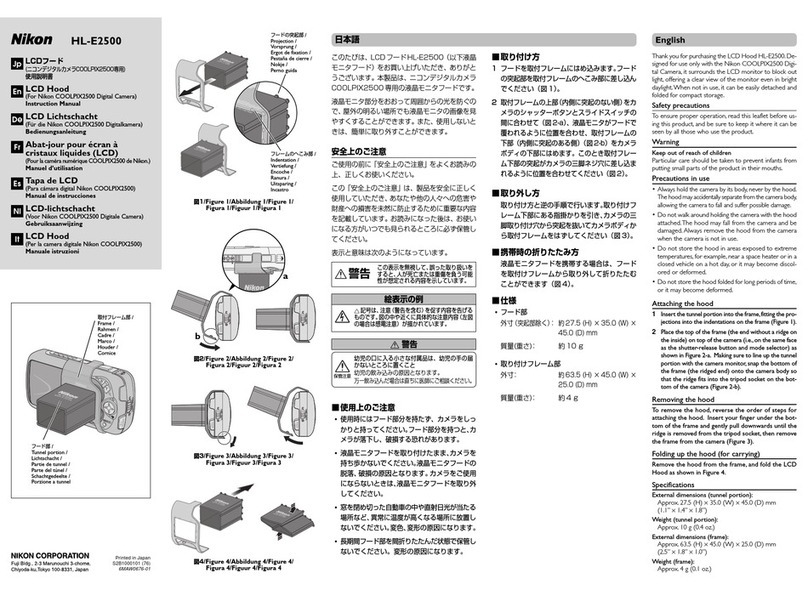 Nikon HL-E2500 User manual Nikon HL-E2500 User manual