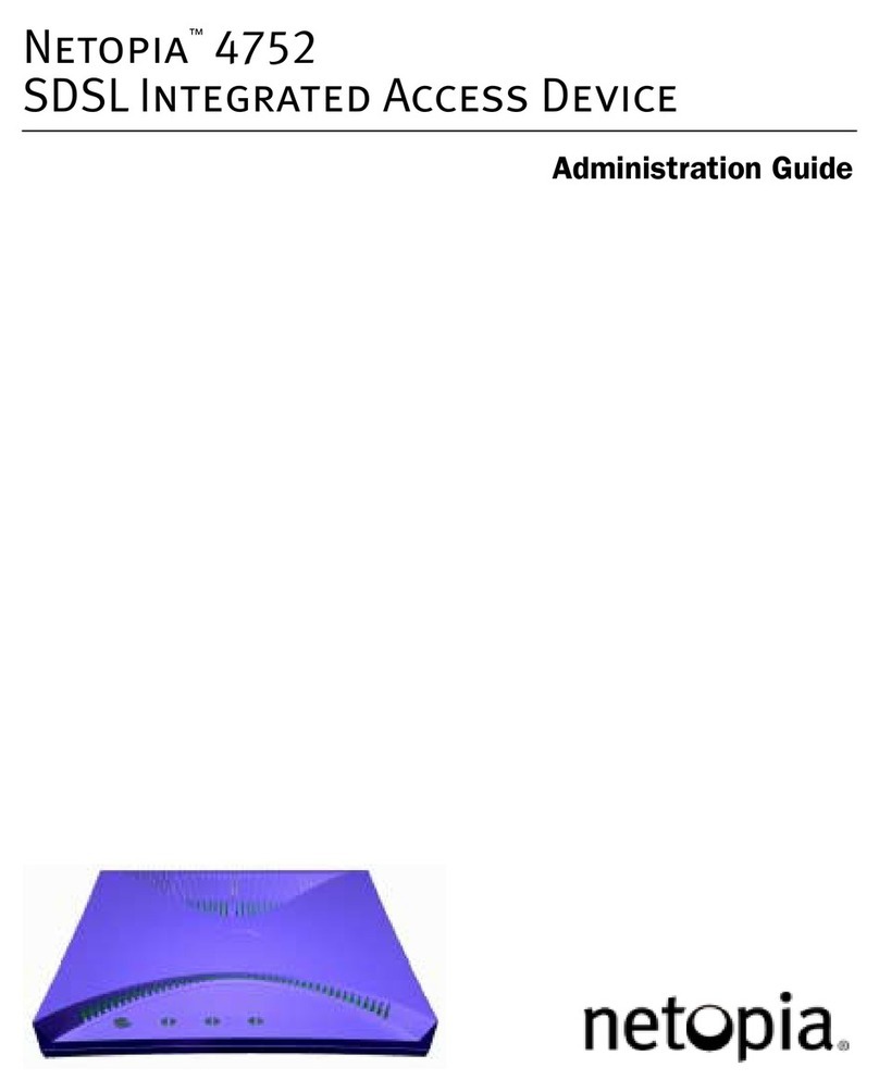Netopia 4752 2A4NA Instruction Manual