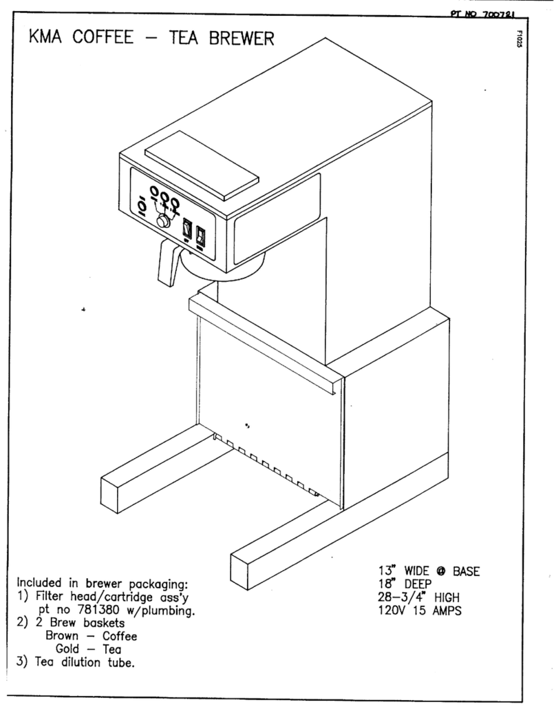 Newco KMA User manual Newco KMA User manual