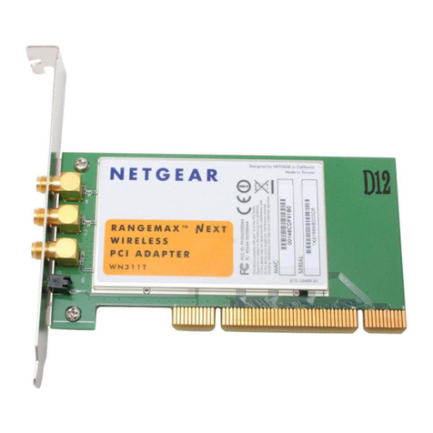NETGEAR WN311T User manual