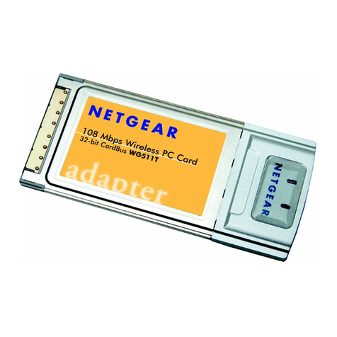 NETGEAR WG511T User manual
