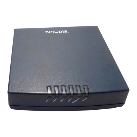 Netopia 3346N-ENT User manual