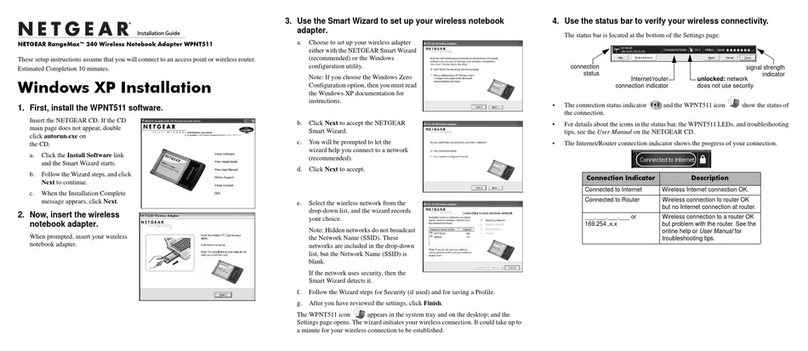NETGEAR RangeMax WPNT511 User manual