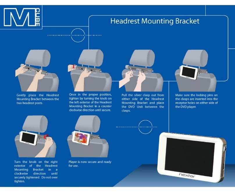 Nextar MC1007 Mounting instruction