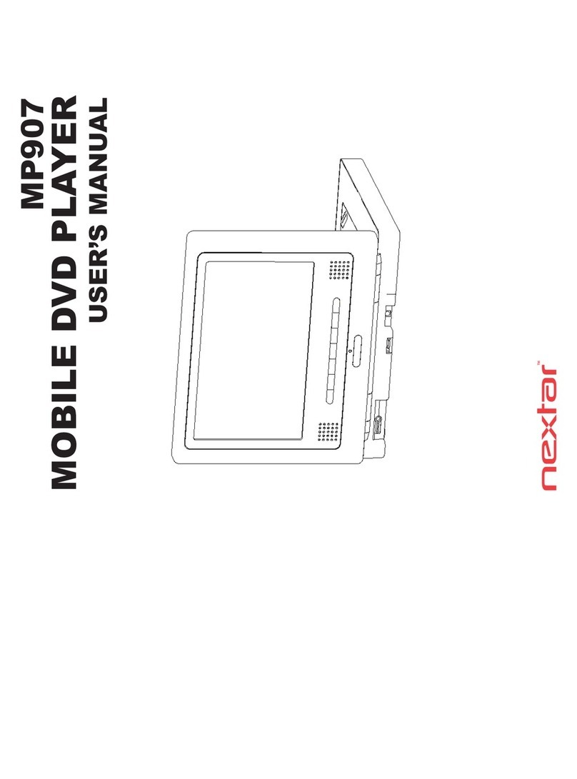 Nextar MP907 User manual