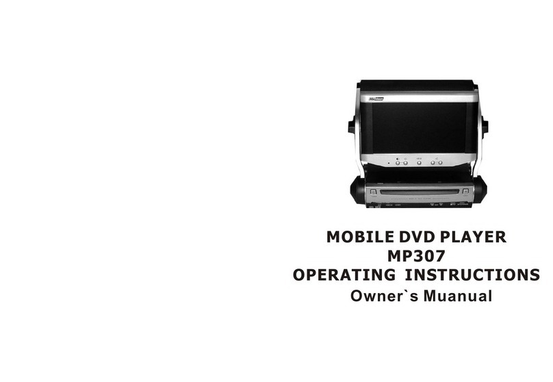 Nextar MP307 Operation instruction & owner's manual