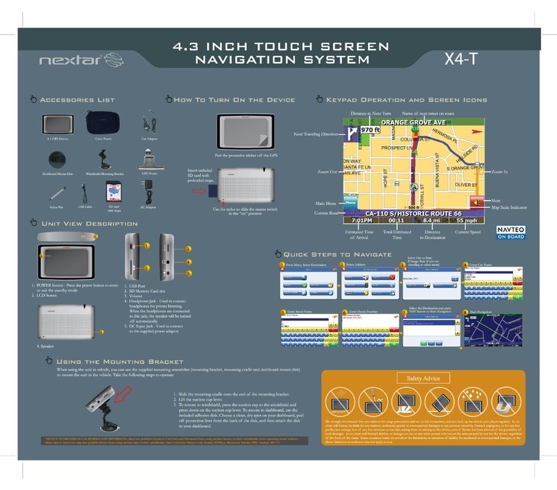 Nextar X4-T User manual