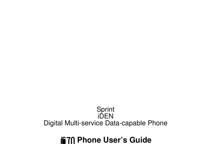 Motorola I670 - Nextel - IDEN Phone User manual