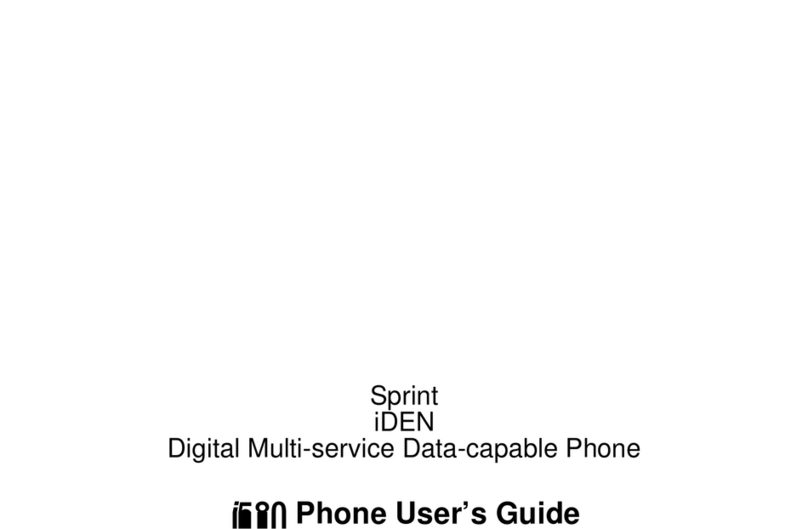 Motorola iDEN i580 User manual