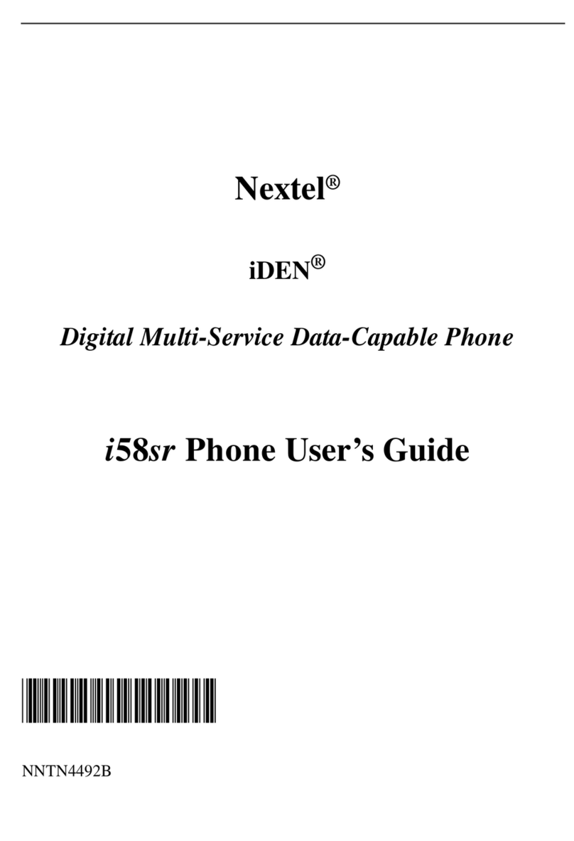 Motorola PC*MILLER I58SR User manual