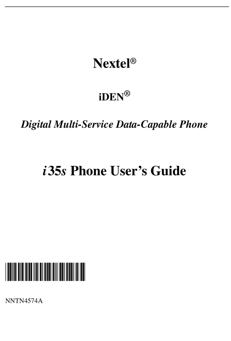 Motorola i35s User manual