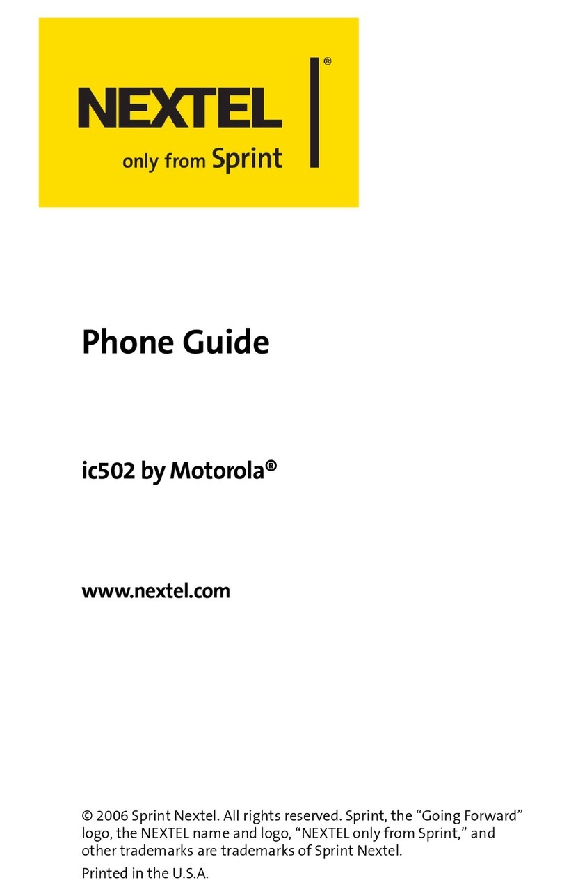 Motorola ic502 User manual Motorola ic502 User manual