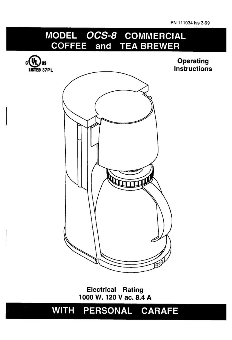 Newco OCS-8 User manual