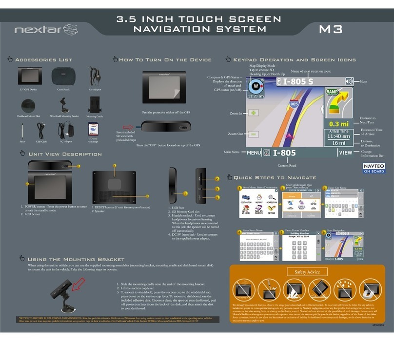 Nextar M3-RE quick guide