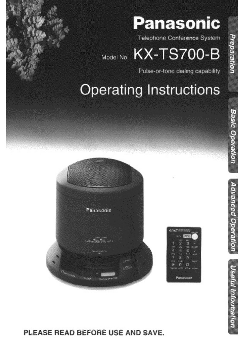Panasonic KX-TS700B User manual