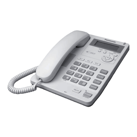 Panasonic KX-TS600W operating instructions