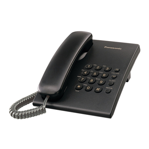 Panasonic KX-TS500B User manual Panasonic KX-TS500B User manual