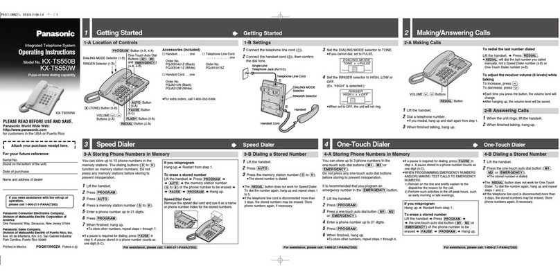 Panasonic KX-UT670 user guide