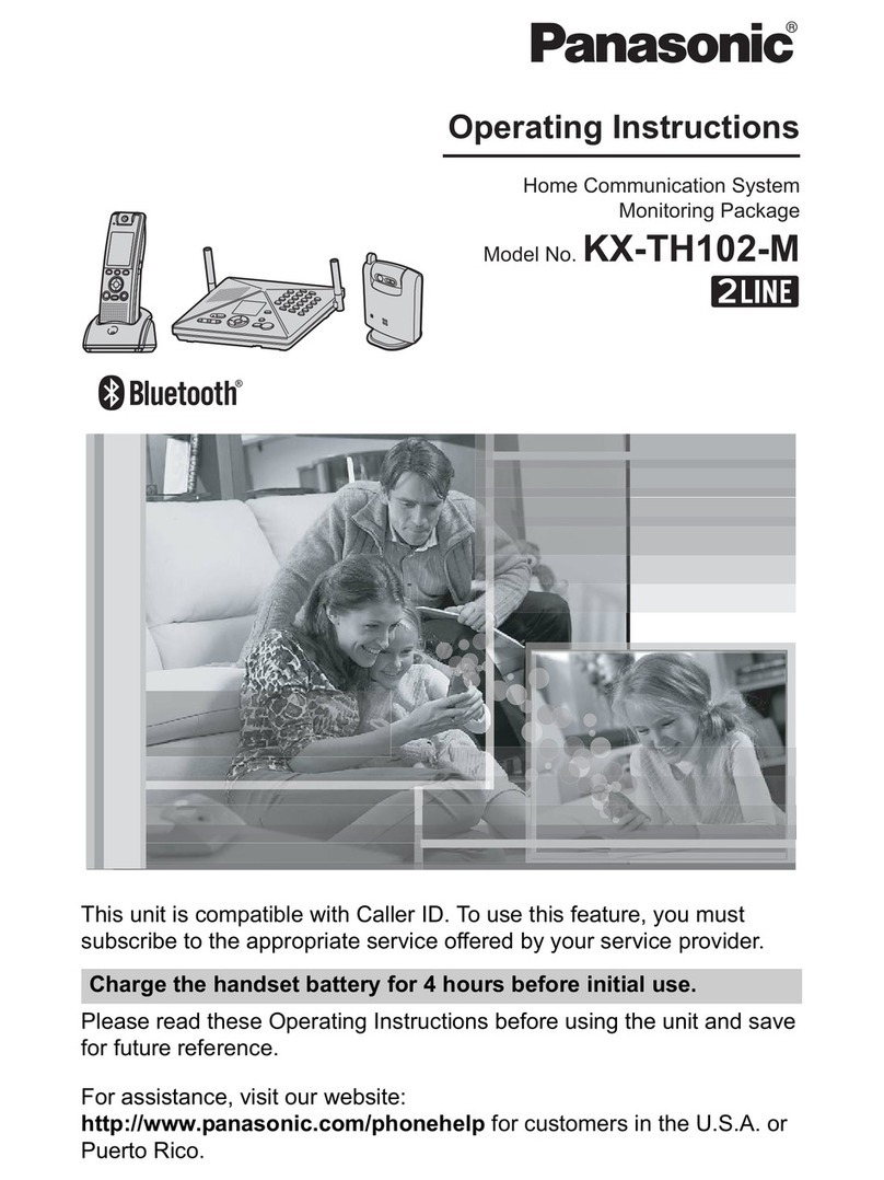 Panasonic KX-TH102M User manual