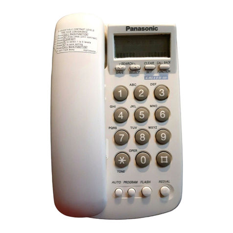 Panasonic KX-TSC7 User manual