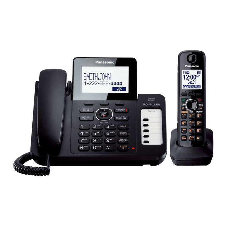 Panasonic KX-TG6671 operating instructions