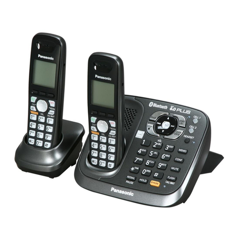 Panasonic KX-TG6582T User manual Panasonic KX-TG6582T User manual