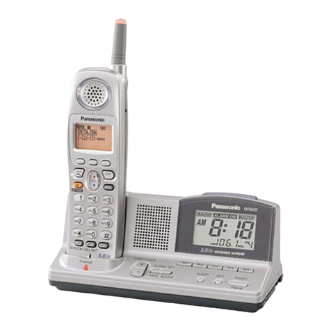 Panasonic KX-TGA523 operating instructions