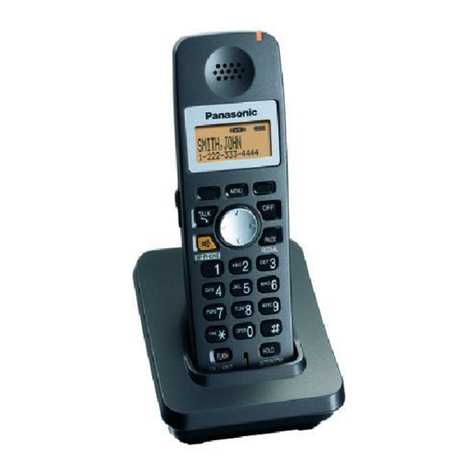 Panasonic KX-TGA300B - Cordless Extension Handset User manual