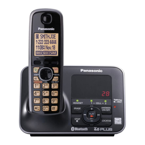 Panasonic KX-TG7622B operating instructions