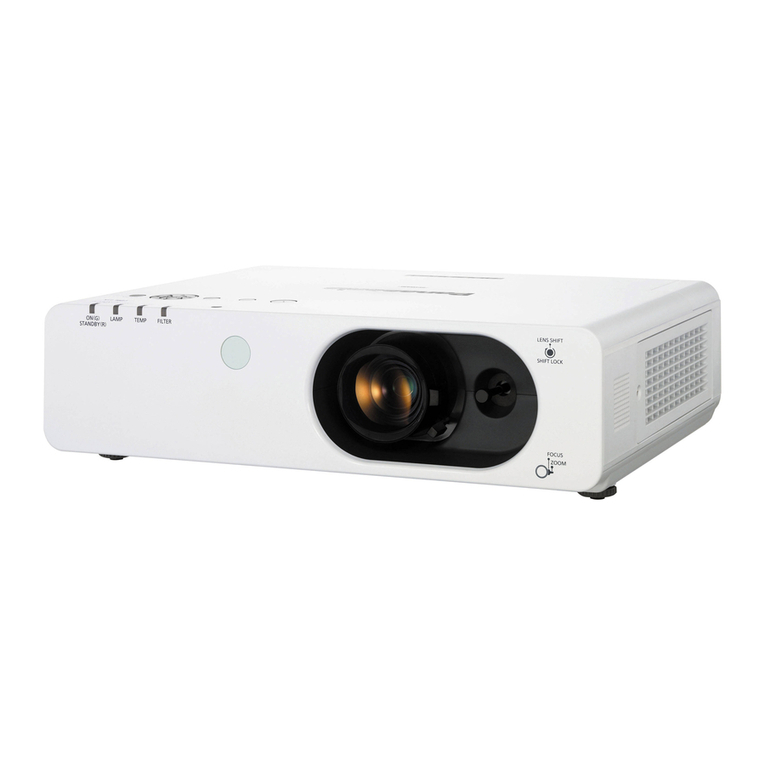 Panasonic PT-FW430U System manual