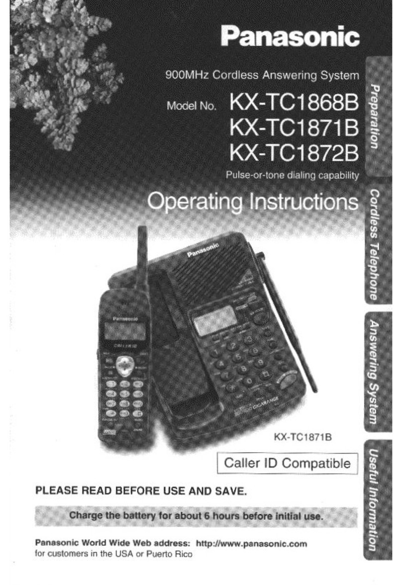 Panasonic KX-TC1868B user guide