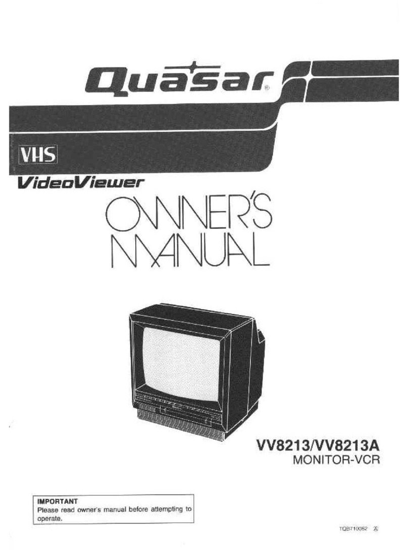 Quasar VV-8213 User manual